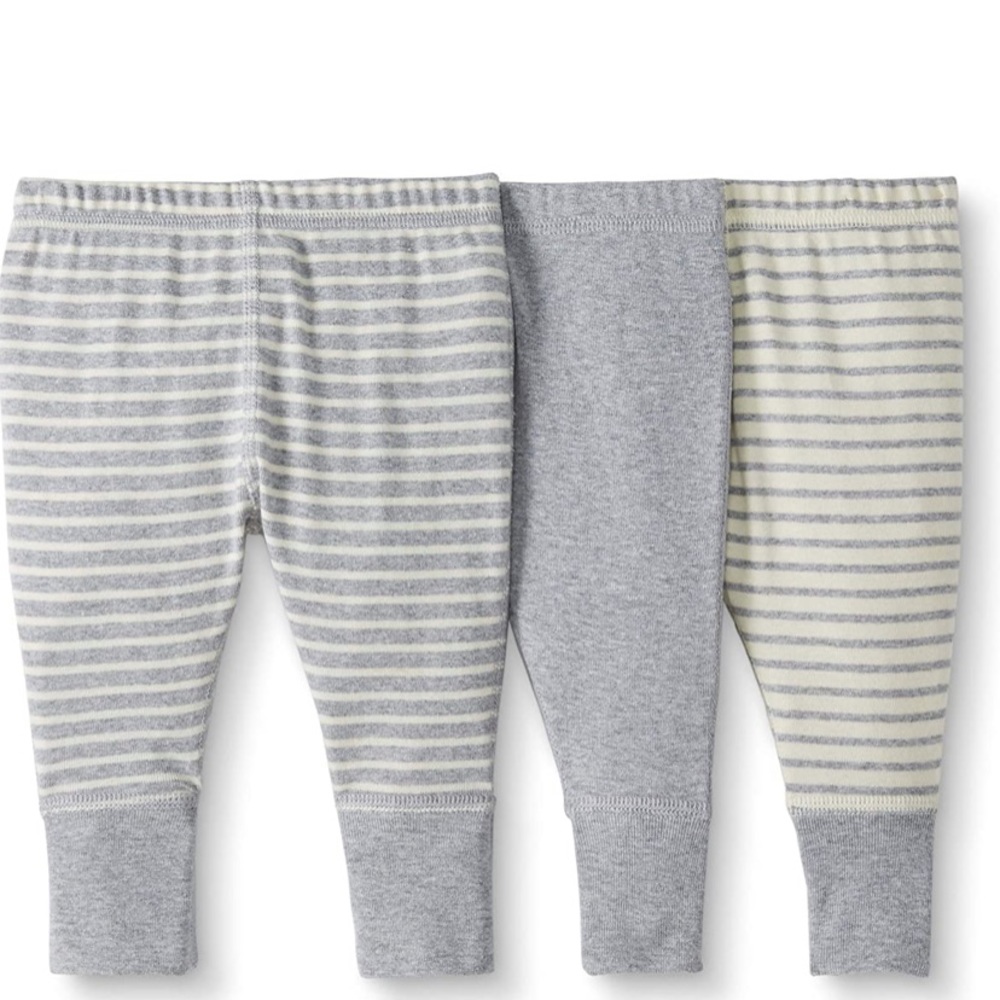 Moon and Back Hanna Andersson Boys' 3 Pack JoggerS